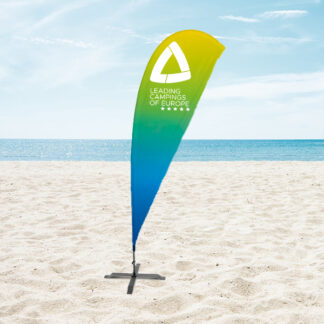 Beachflag lille